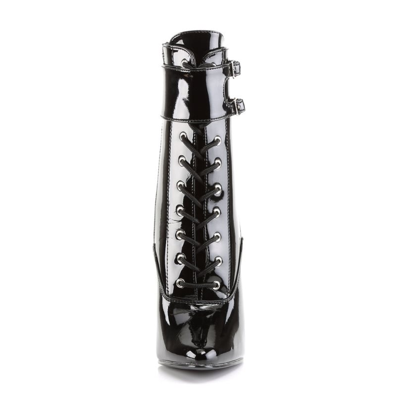 Pleaser Domina-1023 Donna Scarpe Pole Dance Nere | ITALIA ITRMGYIB