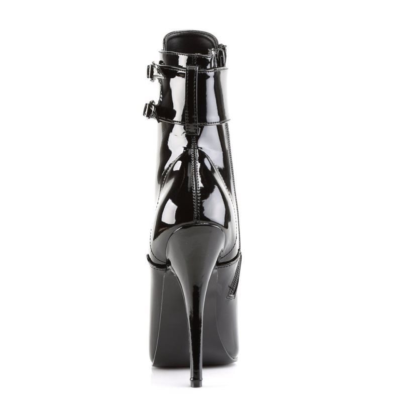 Pleaser Domina-1023 Donna Scarpe Pole Dance Nere | ITALIA ITRMGYIB