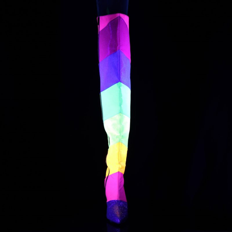 Pleaser Dream-3012RBG Donna Scarpe Pole Dance Colorate | ITALIA ITYHEFBI