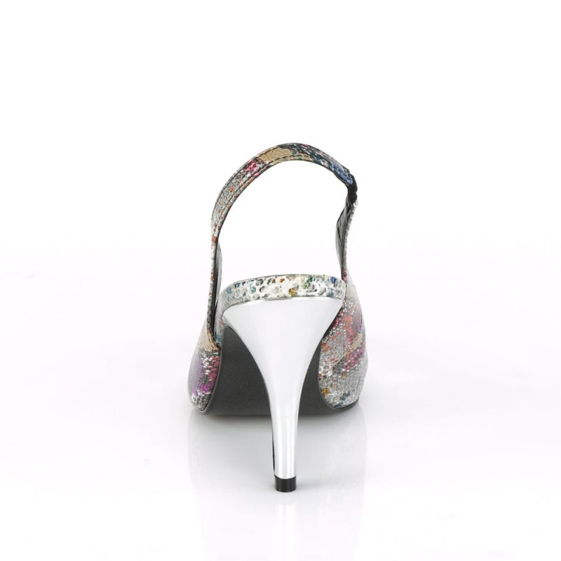 Pleaser Dream-405 Donna Décolleté Colorate Argento | ITALIA ITPULHYF