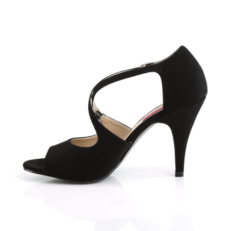 Pleaser Dream-412 Donna Sandali con Tacco Nere | ITALIA ITAUDVQT