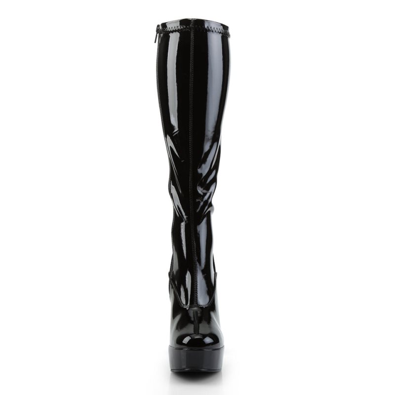 Pleaser Electra-2000Z Donna Scarpe Pole Dance Nere | ITALIA ITEKSYHC