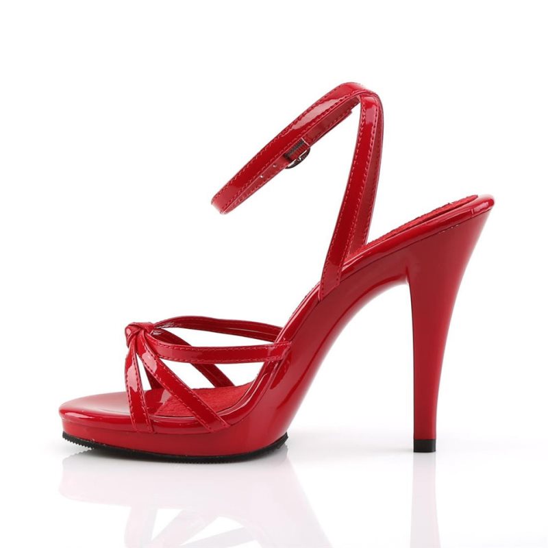 Pleaser Flair-436 Donna Sandali con Tacco Rosse | ITALIA ITCQHGUK