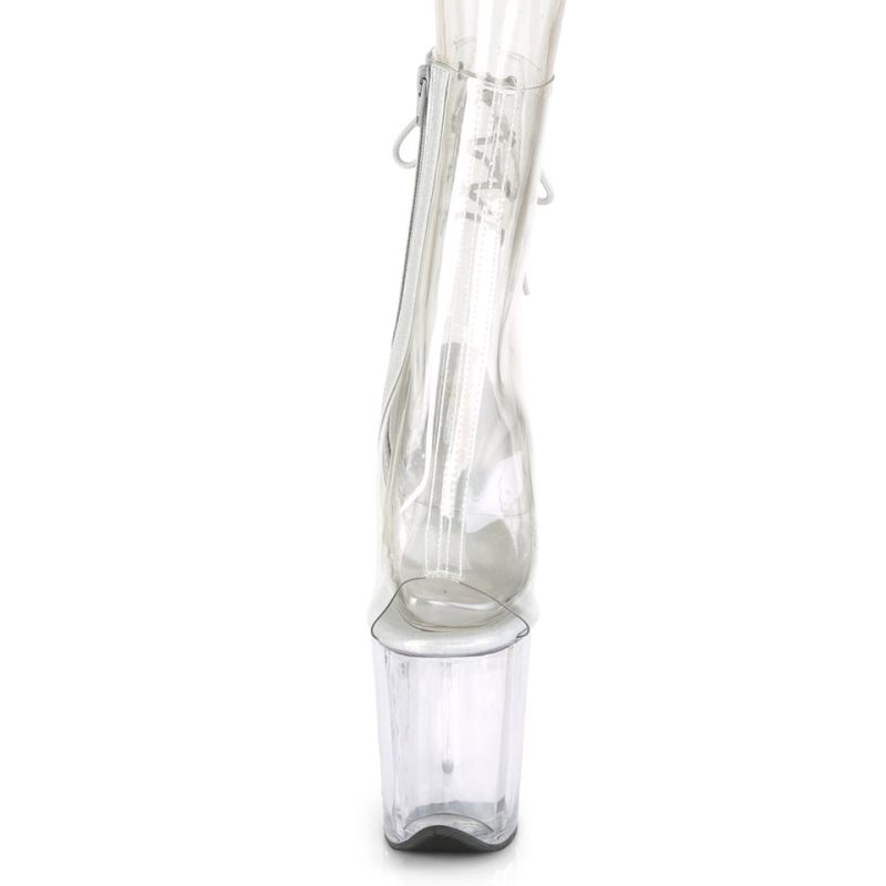 Pleaser Flamingo-1018C Donna Scarpe Pole Dance Clear | ITALIA ITJTXWNO