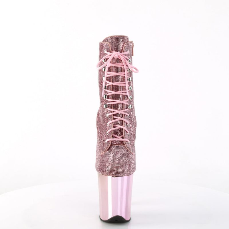 Pleaser Flamingo-1020CHRS Donna Scarpe Pole Dance Rosa | ITALIA ITBAVDQM