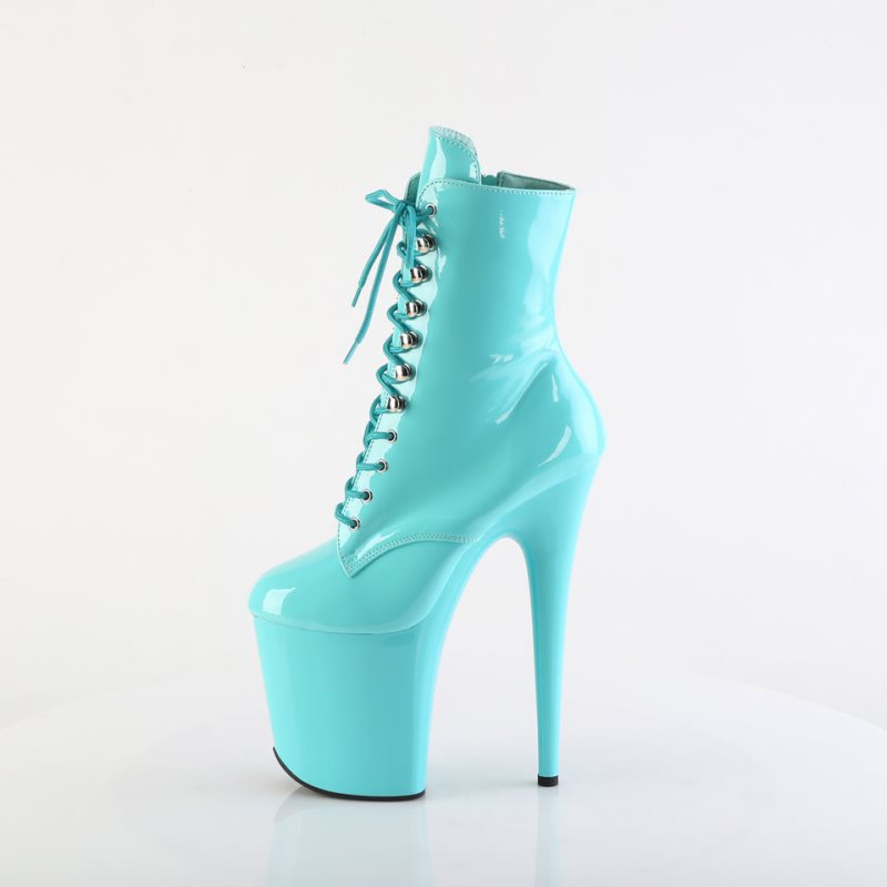 Pleaser Flamingo-1020 Donna Scarpe Pole Dance Verde Acqua | ITALIA ITTXSDKE