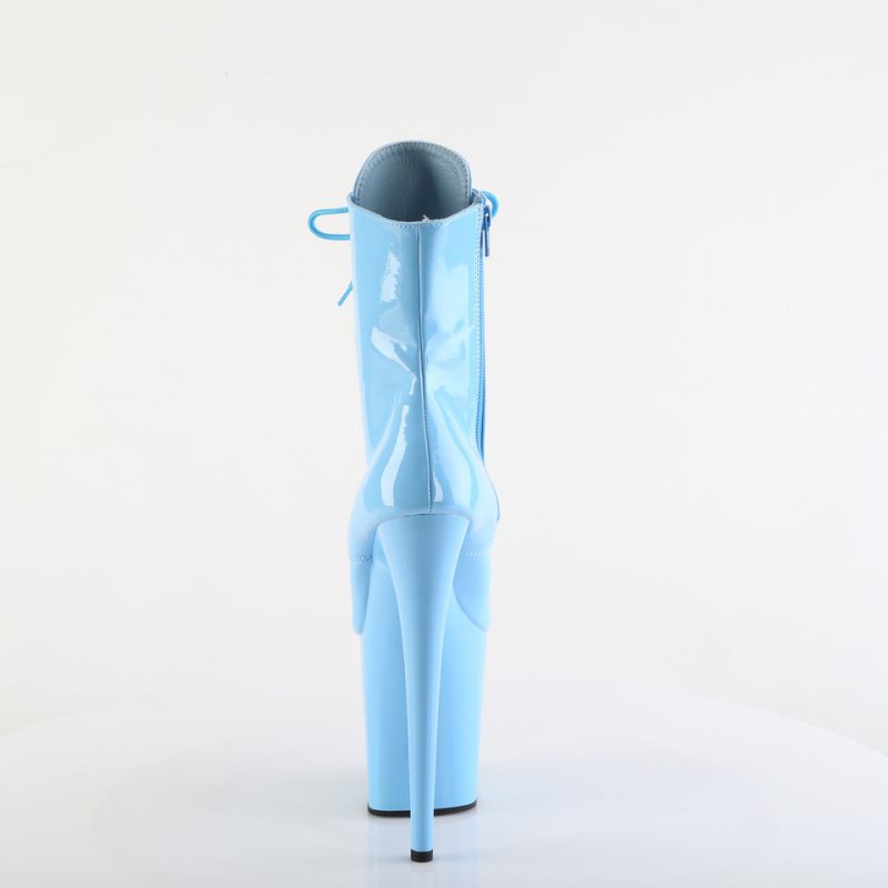 Pleaser Flamingo-1020 Donna Scarpe Pole Dance Blu | ITALIA ITHZDBAN