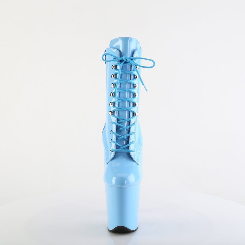Pleaser Flamingo-1020 Donna Scarpe Pole Dance Blu | ITALIA ITHZDBAN