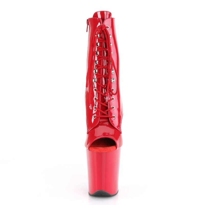 Pleaser Flamingo-1021 Donna Scarpe Pole Dance Rosse | ITALIA ITJOZFQG