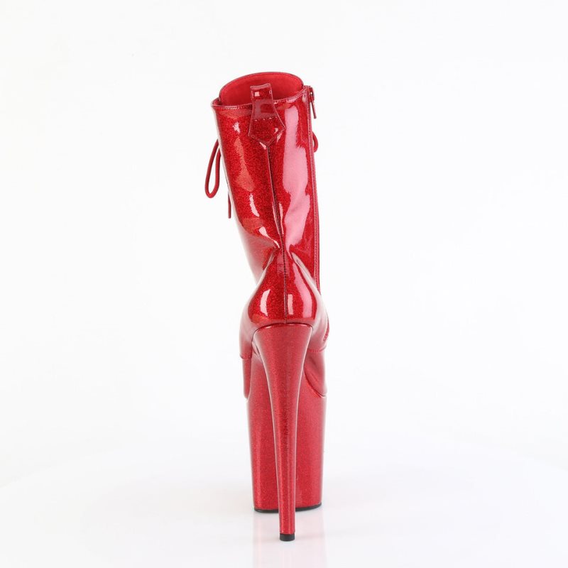 Pleaser Flamingo-1040GP Donna Scarpe Pole Dance Rosse | ITALIA ITKMFYOI