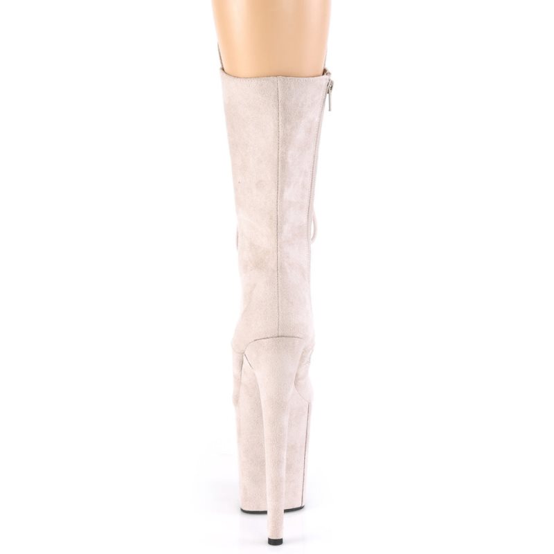 Pleaser Flamingo-1050FS Donna Scarpe Pole Dance Marroni | ITALIA ITMHGUDT