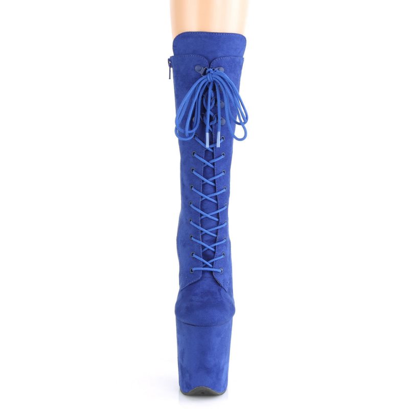 Pleaser Flamingo-1050FS Donna Scarpe Pole Dance Blu | ITALIA ITMBOHRZ