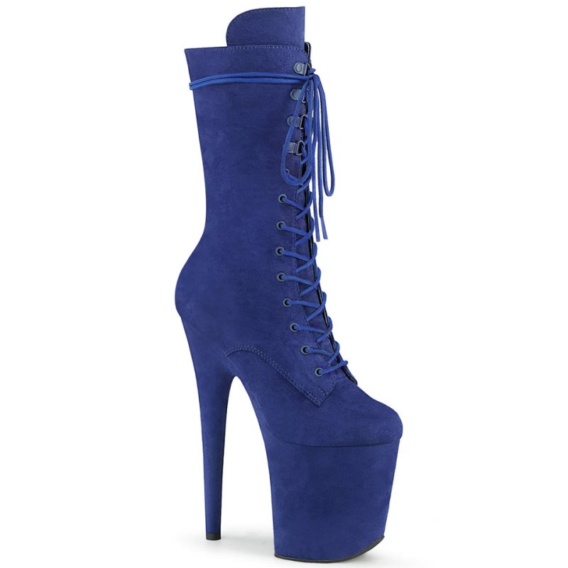 Pleaser Flamingo-1050FS Donna Scarpe Pole Dance Blu | ITALIA ITMBOHRZ