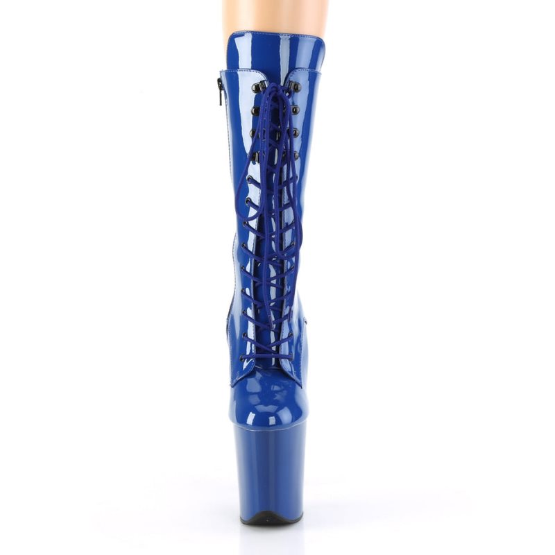 Pleaser Flamingo-1050 Donna Scarpe Pole Dance Blu | ITALIA ITZGBIUY