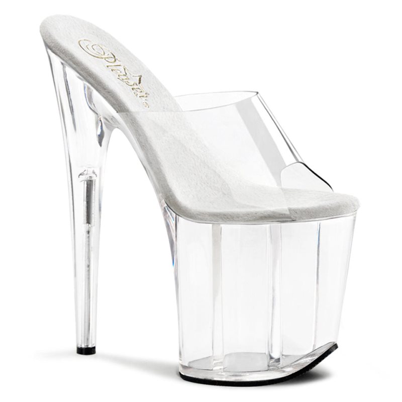Pleaser Flamingo-801 Donna Ciabatte Con Plateau Clear | ITALIA ITWHFGNX