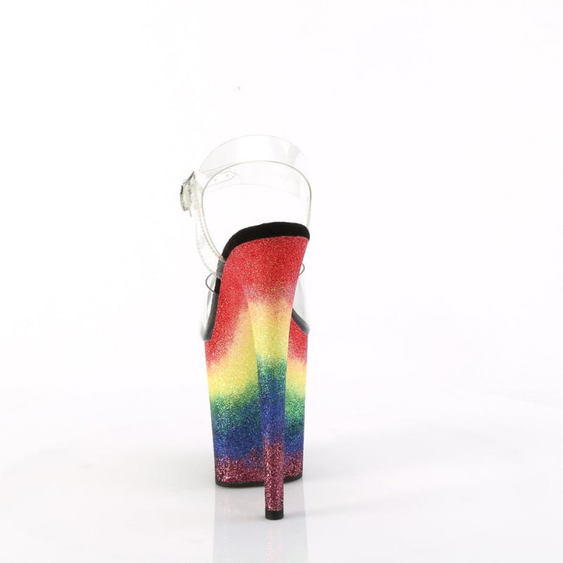 Pleaser Flamingo-808RG-04 Donna Scarpe Pole Dance Colorate | ITALIA ITKYDZUB