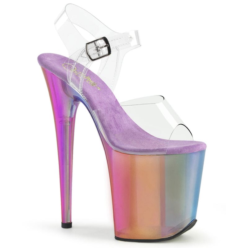 Pleaser Flamingo-808RMT Donna Scarpe Pole Dance Colorate | ITALIA ITNJSZRA