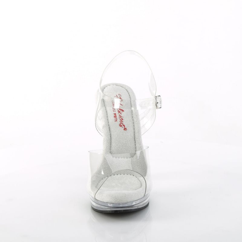 Pleaser Glory-508 Donna Sandali con Tacco Clear | ITALIA ITZQGTXI