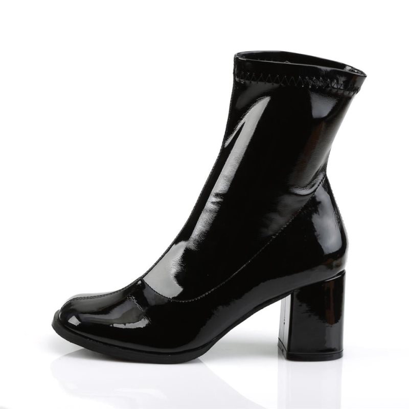 Pleaser Gogo-150 Donna Scarpe Pole Dance Nere | ITALIA ITODXKWM