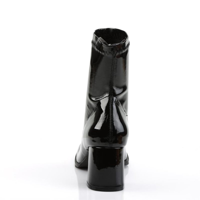 Pleaser Gogo-150 Donna Scarpe Pole Dance Nere | ITALIA ITODXKWM