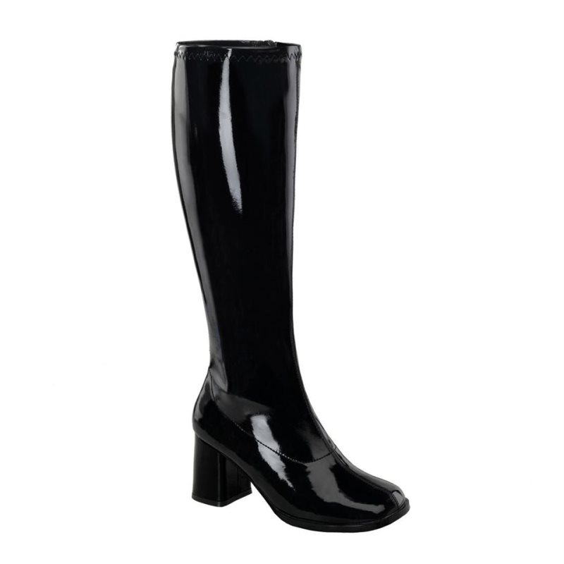 Pleaser Gogo-300WC Donna Scarpe Pole Dance Nere | ITALIA ITCOKBYZ