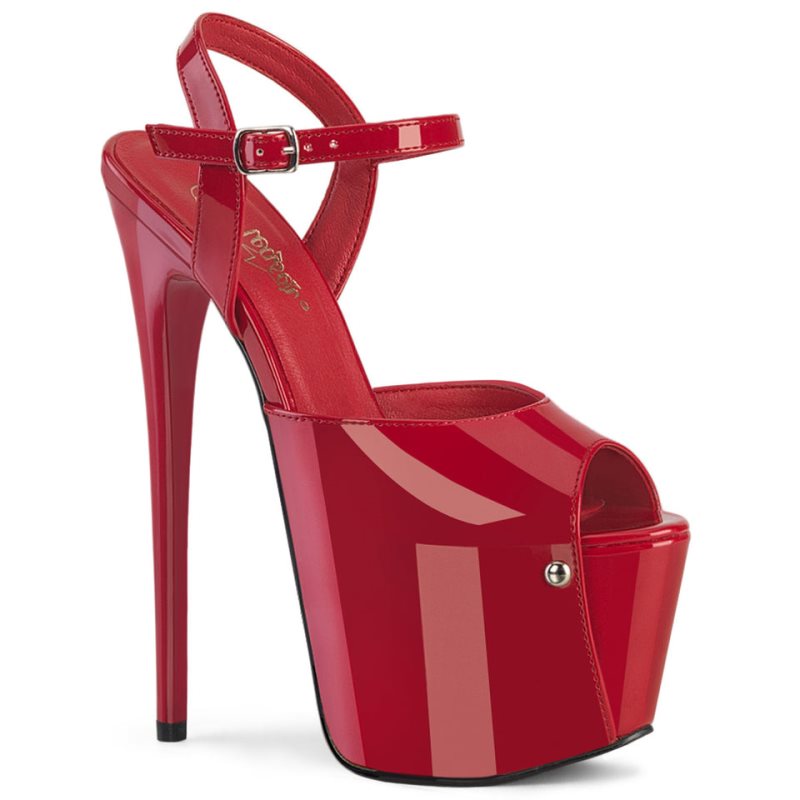 Pleaser Jubilant-09 Donna Scarpe Pole Dance Rosse | ITALIA ITFWDSVI