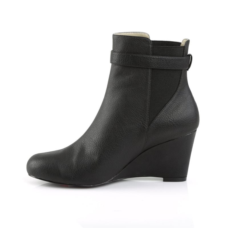 Pleaser Kimberly-102 Vegan Leather Donna Scarpe Pole Dance Nere | ITALIA ITCEVOTS