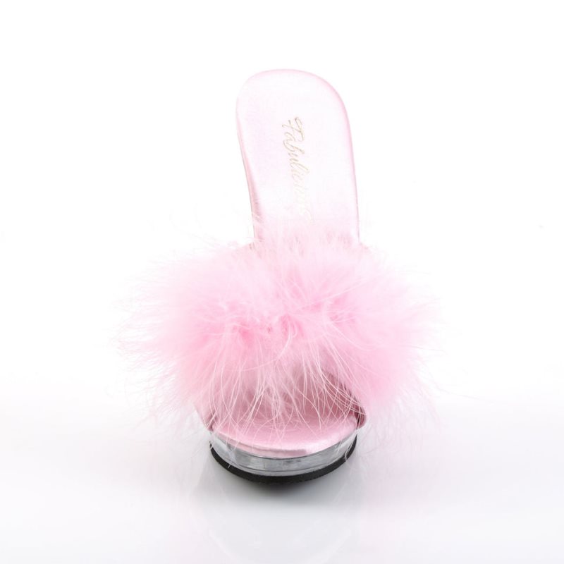 Pleaser Lip-101-8 Donna Ciabatte Con Plateau Rosa | ITALIA ITCGXVEH