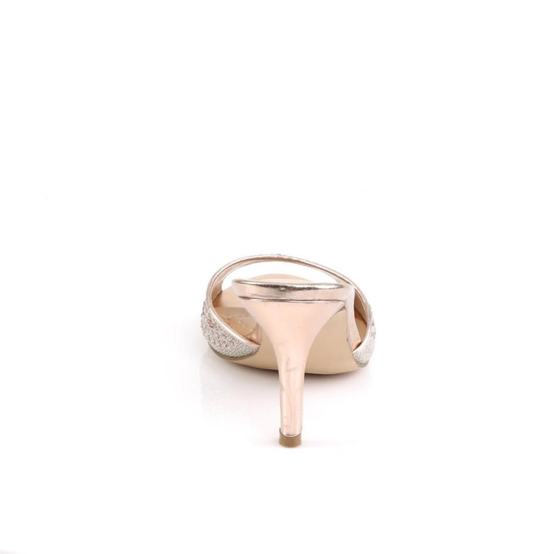 Pleaser Lucy-01 Donna Ciabatte Oro | ITALIA ITXCSGPW