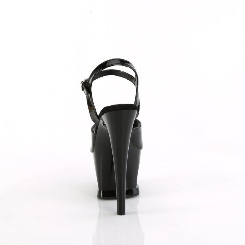 Pleaser Moon-709H Donna Scarpe Pole Dance Nere Rosse | ITALIA ITTEADCS