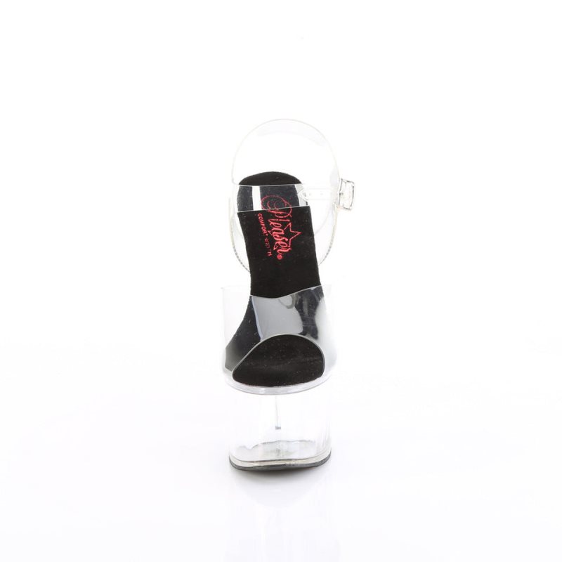 Pleaser Passion-708 Donna Scarpe Pole Dance Nere | ITALIA ITZHBPKV