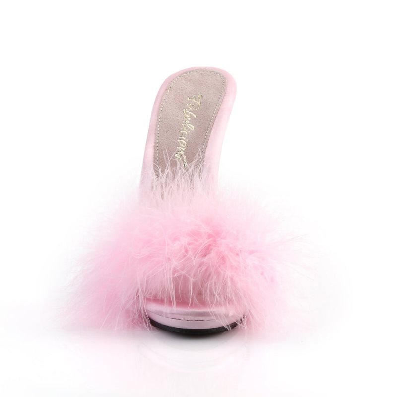 Pleaser Poise-501F Donna Ciabatte Con Plateau Rosa | ITALIA ITARUFXC