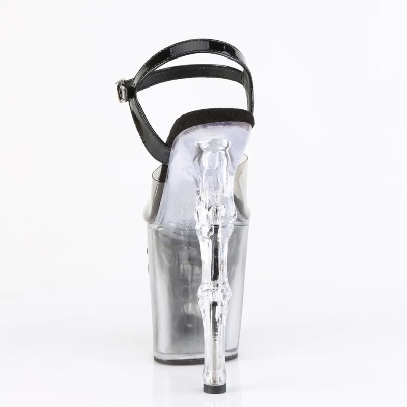 Pleaser Rapture-808T-1 Donna Scarpe Pole Dance Nere | ITALIA ITYQWHLO