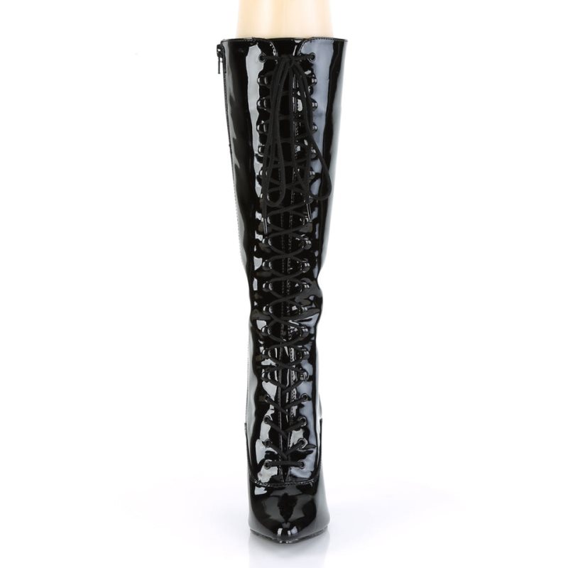 Pleaser Seduce-2020 Donna Scarpe Pole Dance Nere | ITALIA ITBHMZGL