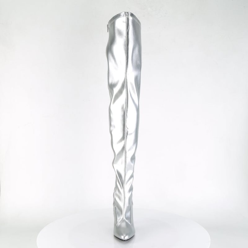 Pleaser Seduce-3000 Donna Scarpe Pole Dance Argento | ITALIA ITXHQUTP