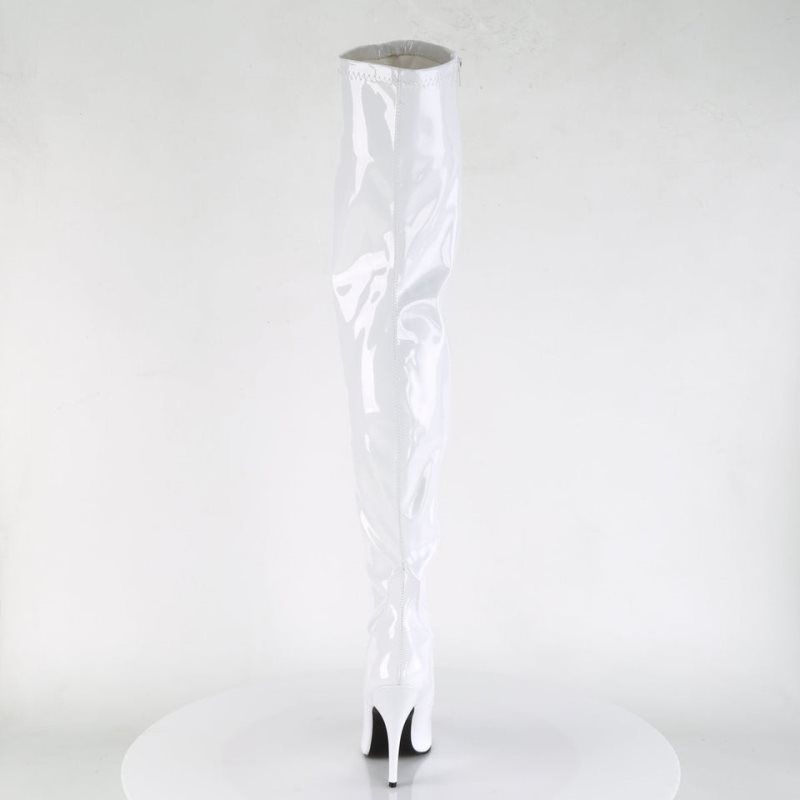 Pleaser Seduce-3000 Donna Scarpe Pole Dance Bianche | ITALIA ITMARSPF