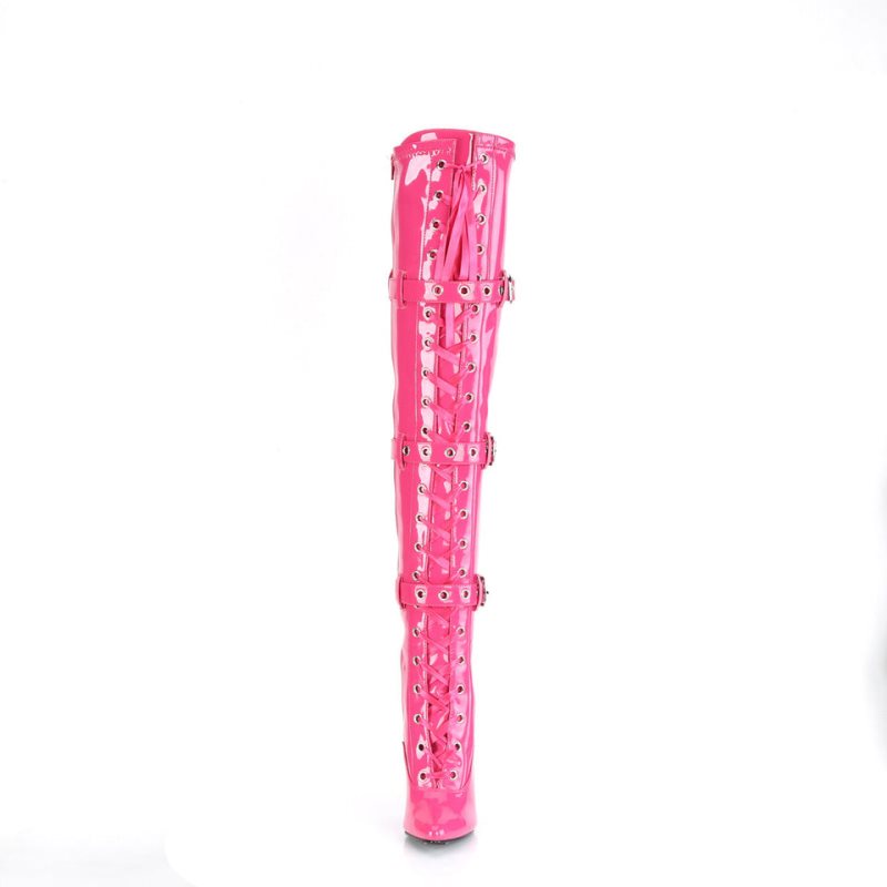 Pleaser Seduce-3028 Donna Scarpe Pole Dance Rosa | ITALIA ITQYTEIB