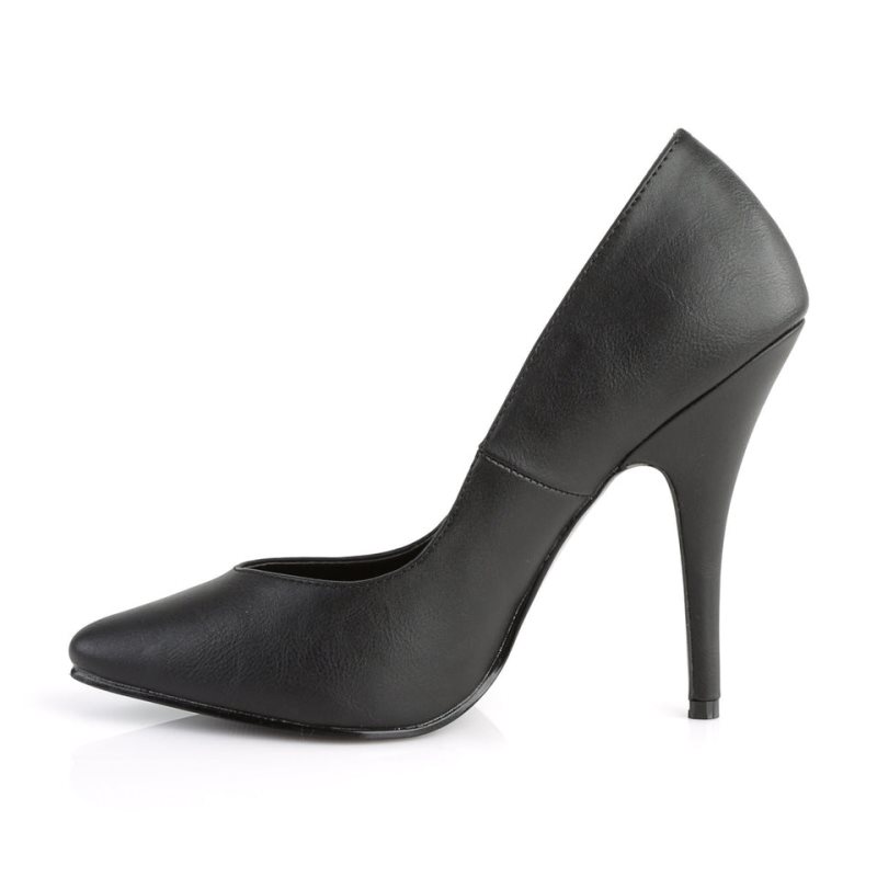 Pleaser Seduce-420V Vegan Leather Donna Décolleté Nere | ITALIA ITFJKYMP