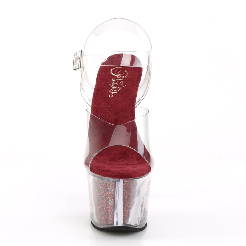 Pleaser Sky-308G-T Donna Scarpe Pole Dance Bordeaux | ITALIA ITNPEFTU