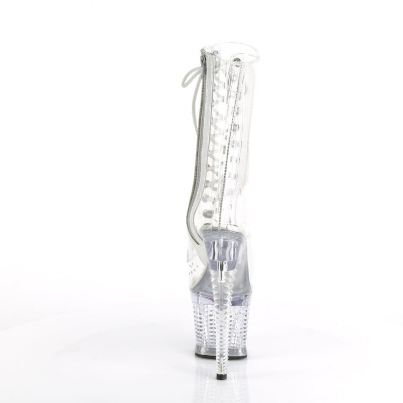Pleaser Spectator-1040C Donna Scarpe Pole Dance Clear | ITALIA ITYHLBZP
