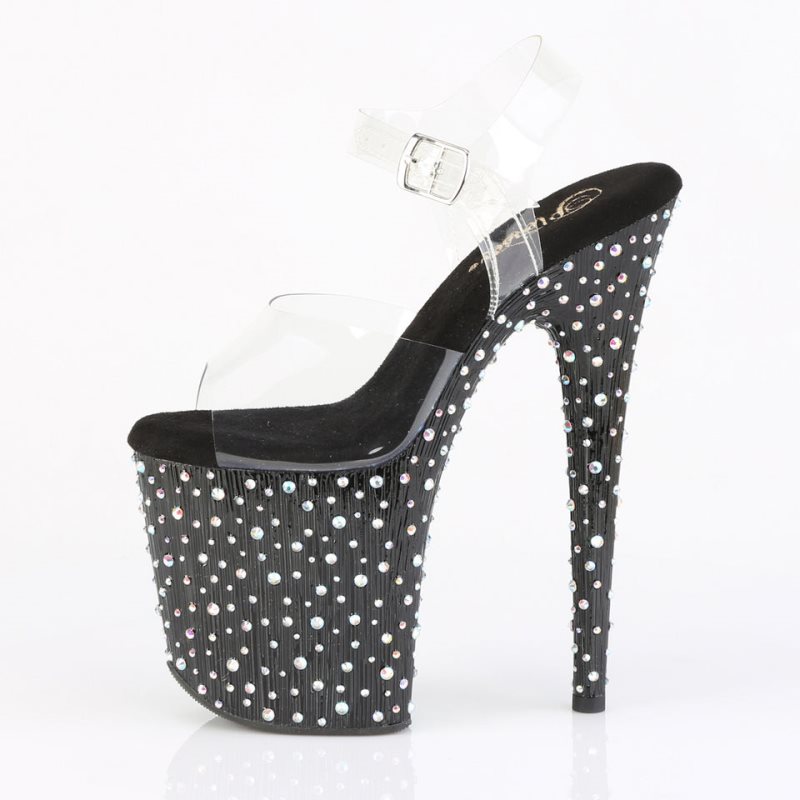Pleaser Stardance-808 Rhinestones Donna Scarpe Pole Dance Colorate | ITALIA ITBWIOTX