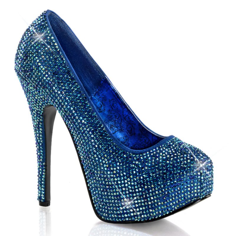 Pleaser Teeze-06R Donna Décolleté Blu | ITALIA ITGFLORK