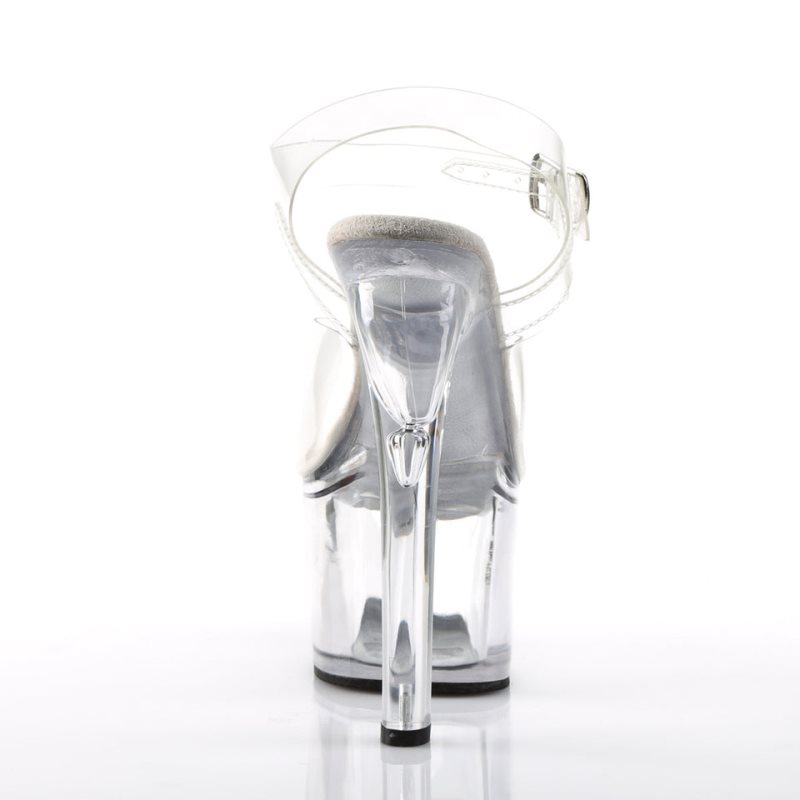 Pleaser Treasure-708 Donna Scarpe Pole Dance Clear | ITALIA ITUHAXOT