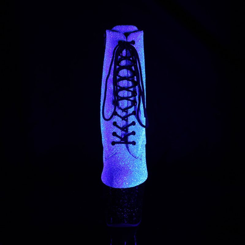 Pleaser Unicorn-1020G Donna Scarpe Pole Dance Viola Nere | ITALIA ITKRYZDA