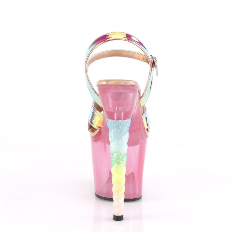 Pleaser Unicorn-711T Donna Scarpe Pole Dance Rosa | ITALIA ITLJNDSB