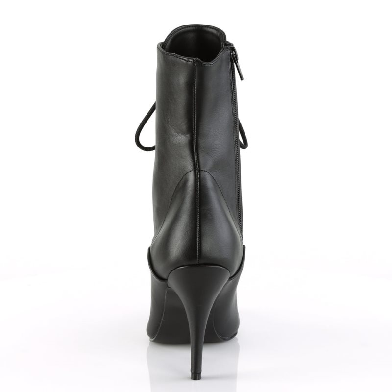 Pleaser Vanity-1020 Vegan Leather Donna Scarpe Pole Dance Nere | ITALIA ITWGPRDQ