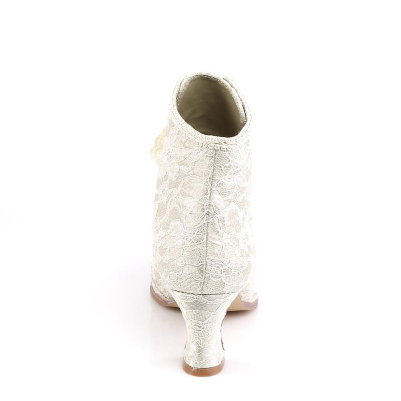 Pleaser Victorian-30 Donna Scarpe Pole Dance Beige | ITALIA ITGHYFKN