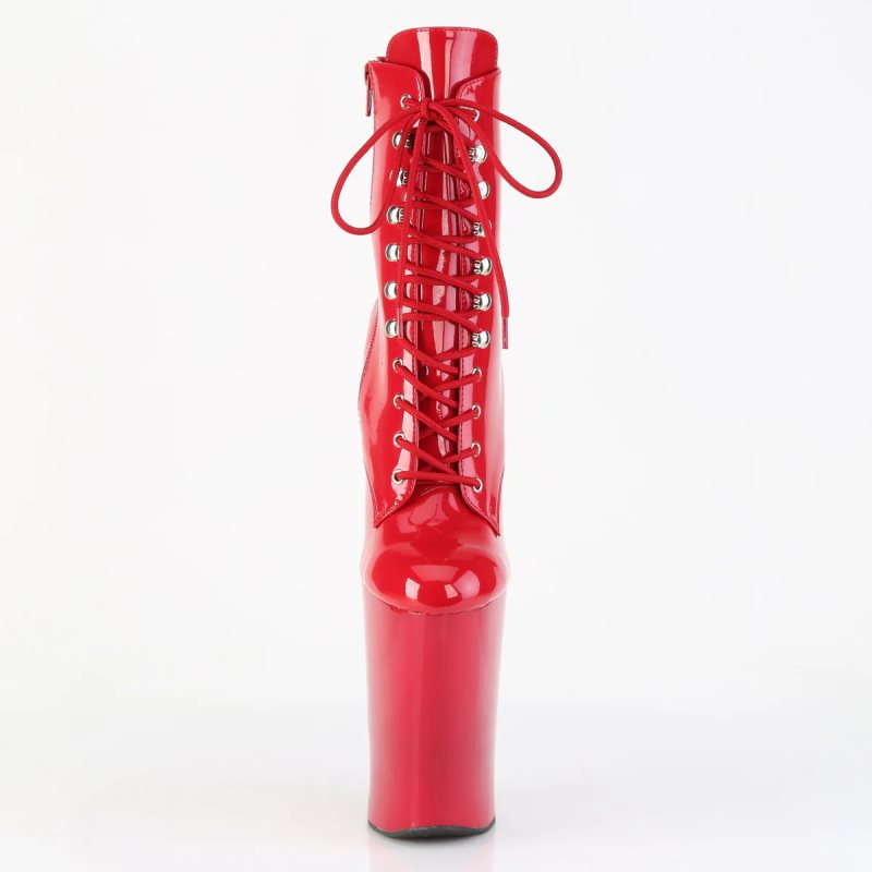 Pleaser Worship-1020 Donna Scarpe Pole Dance Rosse | ITALIA ITGYAQEX