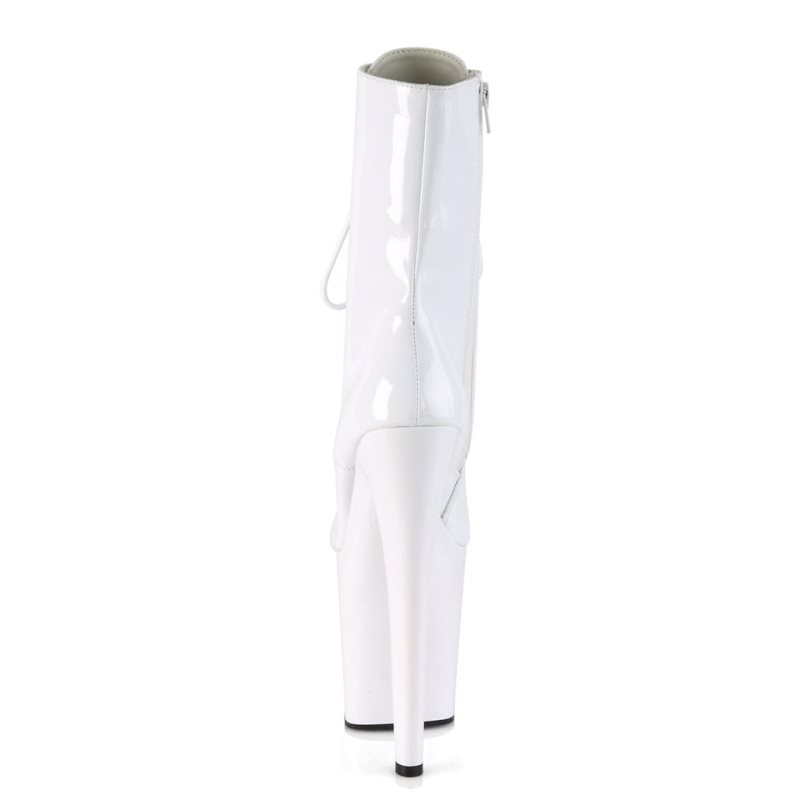 Pleaser Xtreme-1020 Donna Scarpe Pole Dance Bianche | ITALIA ITXJHSVY