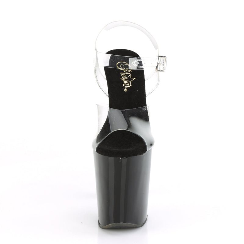 Pleaser Xtreme-808CRS Donna Scarpe Pole Dance Argento | ITALIA ITSOUVYP